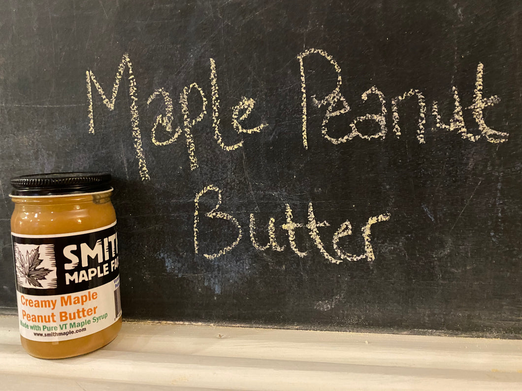 Half Pint of Creamy Maple Peanut Butter