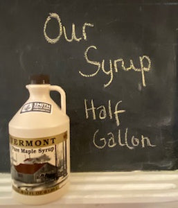 Maple Syrup Half Gallon Jug